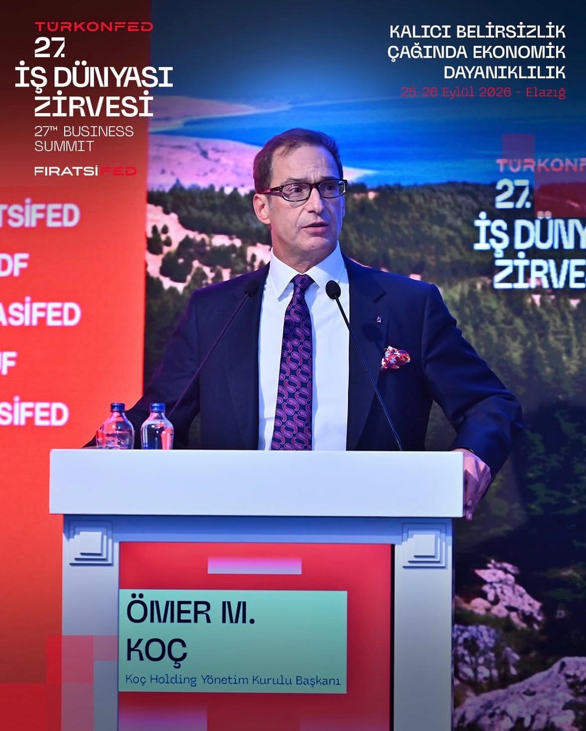 TÜRKONFED 27. İş Dünyası Zirvesi Elazığ’da Gerçekleştirildi